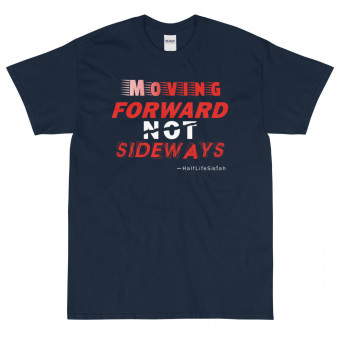 ''Moving Forward NOT Sideways'' Men's Classic T-Shirt V1 - Red