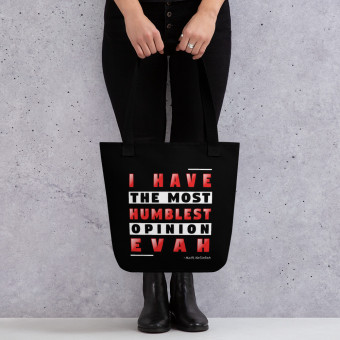 ''Humblest Opinion'' V1 - Tote bag - RedWT