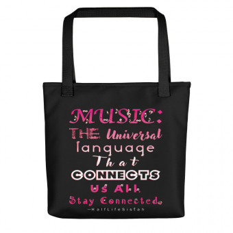 Universal Language - Tote bag - HotPink