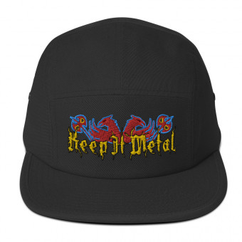 ''Keep It Metal'' Gryphon - Five Panel Embroidered Hat - SUPAH