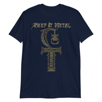 ''Keep It Metal'' + HLS Unity Symbol - Wicked Web - Unisex T-Shirt - Sand
