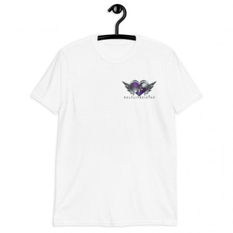 Heart MusicGlobe + Wings Patch [Chromed Out] Unisex T-Shirt 