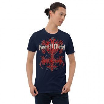 ''Keep It Metal'' [Gryphon] V1 - Unisex T-Shirt - Blood
