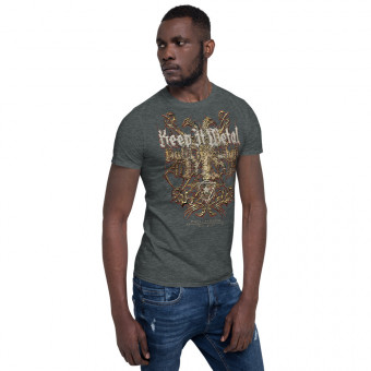 ''Keep It Metal'' [Gryphon] V2 - Unisex T-Shirt - GoldStone V2