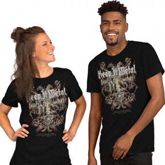 ''Keep It Metal'' [Gryphon] V2 - Unisex T-Shirt - Stoned