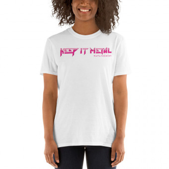 ''Keep It Metal'' SkyRez - Unisex T-Shirt - HotPink