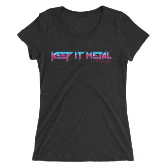 ''Keep It Metal'' SkyRez - Women's Tri-Blend T-shirt - Blink