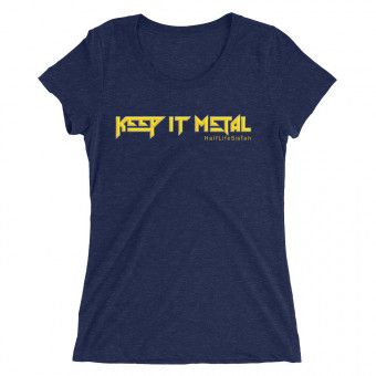 ''Keep It Metal'' SkyRez - Women's Tri-Blend T-shirt - Yhelloh