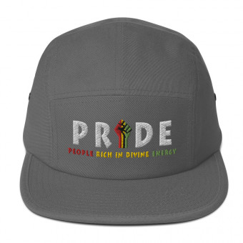 Black Pride - 3D Puff Embroidered - Five Panel Hat - SafariWT