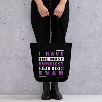 ''Humblest Opinion'' V1 - Tote bag - Grapes