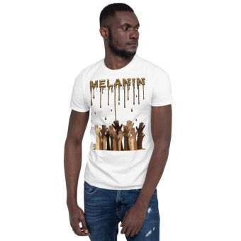 Melanin Drip - Unisex T-Shirt - Gold