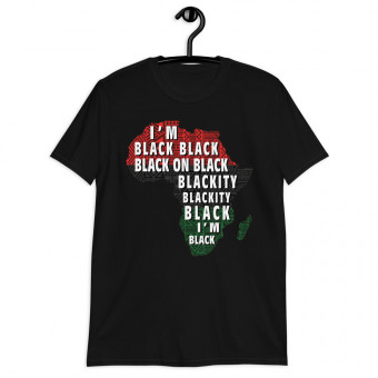 Blackity-BLACK - Unisex T-Shirt - Safari V2