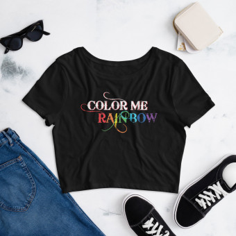 "Color Me Rainbow" - Crop Top